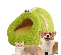Cat Cave Bed, Covered Cat Bed, Kitten Beds Pet Heat Basket, Cat Bed, Warm Pet House, Removable, Washable Cat House, Tent, Warm Winter Sleeping Bed for Cats, Dogs, Rabbits