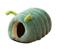 Cat Cave Bed - Cute Animal Shape Pet Tent, Warm Cozy Semi-Enclosed Bed, Comfortable Sleeping House for Small Cats Dogs, Plush Sleeping Cave, Winter Pet Furniture, 19.69x15.75x11.81 inches