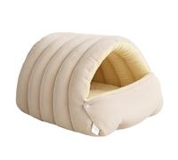 Cat Cave Bed - Enclosed Pet Sleeping Nest, Soft Indoor Kitten Beds, Sturdy Feline Sanctuary, Distinctive Animal Furniture | Wonderful Hideaway For Small, Medium, Large Kitten, Puppy
