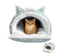 Cat Cave Bed - Pet Tent Plush House