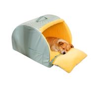 Cat Cave Bed - Soft Plush Nest - Comfortable and Wind Protected | Indoor Cat House - for Indoor and Outdoor Use at Home Travel in the Bedroom and on the