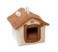 Cat Cave Bed - Warm Fabric Bed | Warm & Comfortable Home All Season Sleeping Tunnel & Low Profile Furniture for Outdoor, Home, Les vo