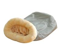 Cat Cave Bed Warm Soft Comfort Tunnel Bed Small Dog | Kitten Bed for Home Indoor Outdoor Camping Trips Inside The Tent By The Campfire