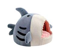 Cat Cave Bed | Washable Non-Slip Shark Nest | Washable Cat Shark Nest | for Small Dog and Kitten Indoor Soothing Living Room Apartment Office Dorm Winter