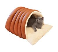 Cat Cave Bed, Windproof Sleeping Nest, Washable Sleeping Bed for Cats , for Small, Medium, Large Puppies, Kittens, Home, Outdoor, Living Room, Garden