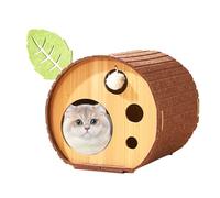 Cat Cave, Cat Scratch Board Bed, Cat Condo Cave, Scratchboard Climbing Stand, Decorative Cat Playhouse, Multi Kitten Cat House, Indoor Cat Playhouse, Cat Bed With Scratch Board, Climbing Stand For Cat