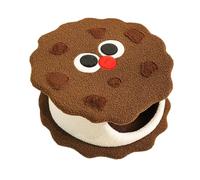 Cat Cave | Cuddly Cat Bed in Cookie Design | Washable, Warm Retreat for Small Pets, Puppies and Kittens - Ideal for Sleeping, Relaxing and Playing in the House