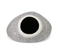 Cat Cave, Everest Cat Beds, Handmade using 100% New Zealand Wool (Grey)