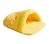 Cat Cave - Hooded Cat Bed | Foldable Kitten Cave Bed in Slipper Shape | Sleeping Cave for Winter Pets in Slipper Shape | Semi-Closed Cat Bed, Warm Pet House, Fal