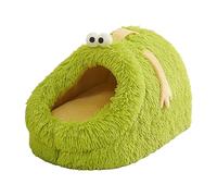 Cat Cave | Kitten Lounger Sleeping Cushion | Winter Kitten Cave Cushion Removable and Washable Pet Warm Soft Sleep House for Cats Small Dogs