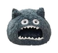 Cat Cave, Open House Design | Hideaway Cat Bed with Washable Pad - for Puppies Small Pets Home Indoor Sleeping Winter Cold Weather