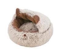 Cat Cave | Semi-Enclosed Cat Cave Pet Bed - Soft Sleeping Bag Anti-Slip House Pet Supplies for Small Dog Puppy Kitten Dorm Apartment Home Bedroom Living Room Balcony