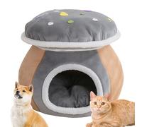 Cat Cave | Semi-Enclosed Warm Sleeping Kennel | Cat Warming Bed,for Living Room Bedroom Balcony Apartment Home