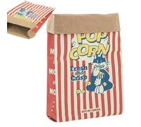 Cat Cave Toy, Cat Tunnel Bag, Cartoon Crinkle Sack Bag - Interactive Cat Paper Bag, Foldable Kitten Tunnel Toy with Double-Sided Pattern for Hide and Seek Play