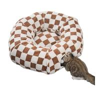Cat Cave Tunnel Bed - 1000g Removable Cushion Pets Supplies, Removable Cushion Pet Nest, Warm Winter Cat Snuggle Sack | Plush Play Tunnel Toy for Indoor Kittens, Bunny, Puppy, Small Dog