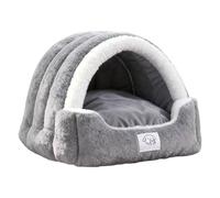 Cat Cave | Warming Pet Nest with Removable Pad, a Comfortable House Tent for Your Cat in The Bedroom, Living Room, or on The Balcony