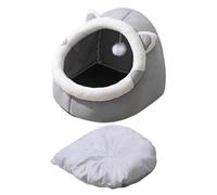 Cat Cave Washable Extra Warmth, Soft Cat Bed for Cats Living at Home, Soft and Comfortable Pet Accessories for the Backyard, Home Garden, Balcony, Cat House