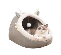 Cat Caves for Indoor Cats | Lovely Plush Soft Semi-Enclosed Cat Cave,Cozy Kitten Beds, Cat Hideaway Sleeping Nest for Rabbits, Small Pets, Indoor Cats, Bunnies