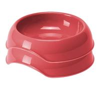 Cat Centre 2x Red 0.2L Plastic Cat Kitten Bowls, Food & Water Dish | Cat Kitten Feeding Bowls, BPA-Free Pet Safe Plastic, Dishwasher Safe, Wide Base, Indoor Outdoor Use