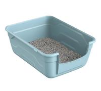 Cat Centre.Direct Cat Centre Blue Large Cat Litter Tray - High Sided Toilet Box