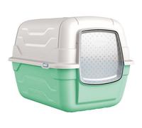 Cat Centre.Direct Cat Centre Cat Green Large Hooded Litter Tray - Enclosed Box
