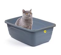 Cat Centre.Direct Cat Centre Jumbo Cat Litter Tray - Extra Deep Box - Anti-Spillage