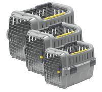 Cat Centre.Direct Cat Centre Medium Odyssey Pet Transporter Cage Grey