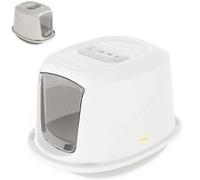 Cat Centre Flap Door Replacement for Hooded Litter Trays (Door for Galaxy) Natural