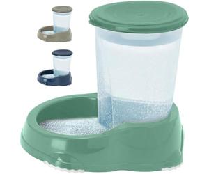 CAT CENTRE Smarty Sipper Bowl 1.5L Automatic Gravity Water Dispenser Drinker Dog Rabbit Small Animal Premium Pet Supplies Kittens Healthy Watering Green