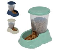 CAT CENTRE Smarty Snacker Bowl 1.5L Gravity Dry Food Dispenser Green | Automatic pet feeder, snacks for dogs, rabbits, small animals, kittens, healthy feeder, premium pet supplies