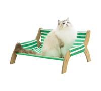 Cat Chair, Relaxing, Breathable, Stripes, Lightweight, Resting Area for Kittens - for Resting, Sleeping, Apartment, Various Cats, Outdoor