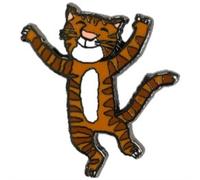 Cat Character Pin Badge