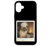 Cat Chef Chaos Meme For Cat Lovers And Gen Z College Case for iPhone 16 Plus