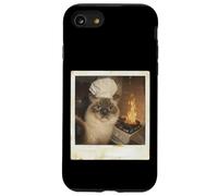Cat Chef Chaos Meme For Cat Lovers And Gen Z College Case for iPhone SE (2020) / 7/8