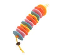 Cat Chew Toy - 17 * 4cm Interactive Rope with Bell, Feline Play Accessory | Engaging Pet Activity for All Breeds Kittens for Indoor Home Boredom Relief Enrichment Play Fun for Cats