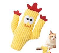 Cat Chew Toy - Catnip Toys | Interactive Catnip Stuffed Animals | 18cm Velvet Natural Cat Chewer Enrichment Toys for Senior Indoor Backyard Garden Outdoor Travel Small Medium Large