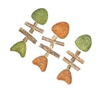 Cat Chew Toy, Interactive Stick 3 Pieces Fish Bone Design, Toy for Cat Teeth Health | For Kitten Christmas Birthday Game Enrichment Boredom Dogs Animal