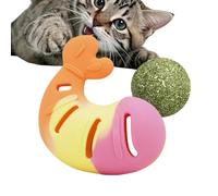Cat Chew Toy Shrimp Shape Stress Relief Catnip Game for Kitten