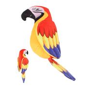 Cat Chew Toys - Interactive Plush Pet Toys with Sound | Simulation Parrot Toy for Cat | Play Training Exercise Hunting Boredom Scratching Indoor Outdoor Living Room