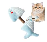 Cat Chew Toys - Teething Toys, Animal Shape Silvervine Bite-Resistant Pet Toy For Getting Relaxed, Silvervine Cat Toy, Cats Teeth Care Cute Enrichment Toyy For Cleaning Teeth, Playing