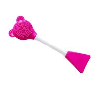 Cat Chin Cleaner Brush - Ergonomic Pet Scrub, Precision Massage Stick, Durable Care Stick | Comfortable Silicone Head Texture, Targeted Jawline - Fresh Solution for Cat Maintenance