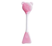 Cat Chin Cleaner Brush - Ergonomic Pet Scrubber, Precision Massage Wand, Durable Grooming Stick | Comfortable Silicone Head Texture, Targeted Jawline Freshening Solution For Feline Maintenance