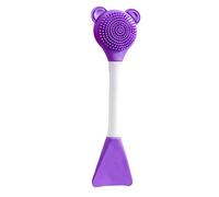 Cat Chin Cleaner - Manual Cleansing Silicone Scrubber Brush | Silicone Brush Heads Cleaning Tool for Gums, Jaw, Tongue, Chin, and Face Cleaning