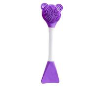 Cat Chin Cleaning Brush - Lightweight Grooming Scrubber Brush, Comfortable Design | Gentle Pet Care Tool for Face, Jawline, Chin Massage, Gum Cleaning, Tongue Care, Stress Relief, Ideal for Cats