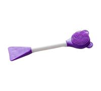 Cat Chin Scrubber | Manual Scrubber Brush for Cats - Soft and Comfortable Chin Cleanser Brush for Jaw, Chin, Gums, Tongue, and Face Cleaning