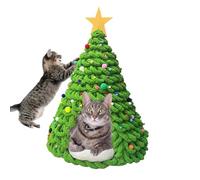 Cat Christmas Tree Bed - House for Pets in the Shape of Tree, Indoor Material Set, Kittens Bed Furniture Set | Home Craft Furniture Decorations for Caves