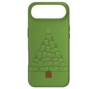 Cat Christmas Tree Minimalist Feline Holiday Cute Kitties Case for iPhone Air