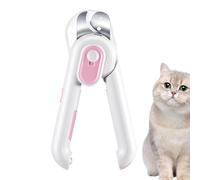 Cat Claw Clippers, Nail Cutter with LED Lighting, Nail Clippers for Animals, for Claw Care When Bathing, Daily Care, Travel and Salon Use