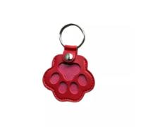 Cat Claw Keychain - Pet Hair Collector Keychain Charm Memorial Storage Box Pet Collector Keyring Memorial Gifts(Red)