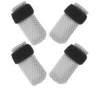 Cat Claw Protectors 4X Anti Scratch Claw Covers Mittens Claw Care | Adjustable Mesh Cat Claw Protectors for Family Pet Bathing Nail Cutting